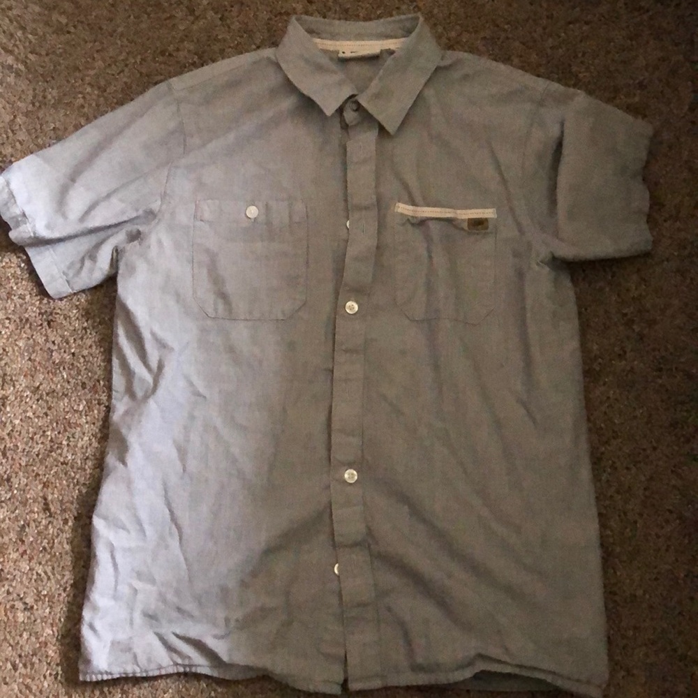 Vans buttoned down short sleeve shirt